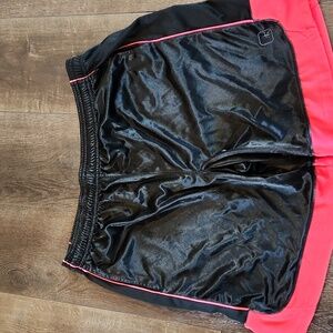 And1 Black with Pink Trim Mesh Performance Shorts 3X